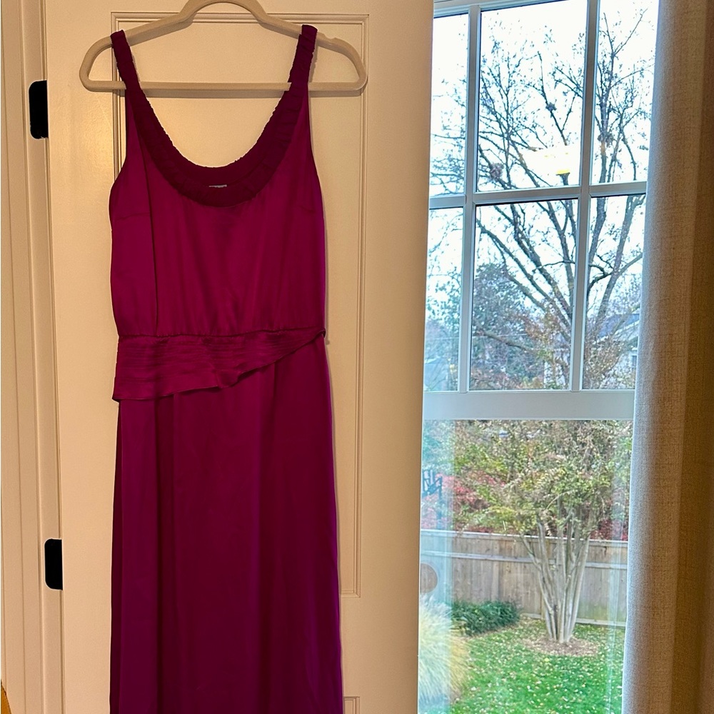 Barney’s Co-Op 100% silk long gown